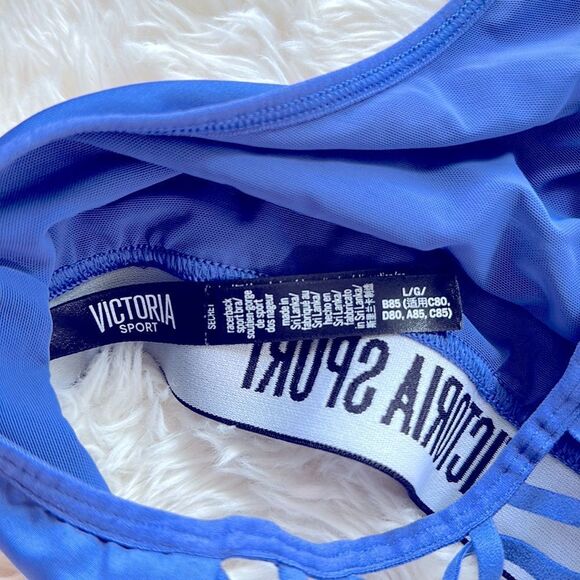 The Player by Victoria Sport Large Purple Sports Bra Not Padded Racerback Strap​ - Picture 5 of 6